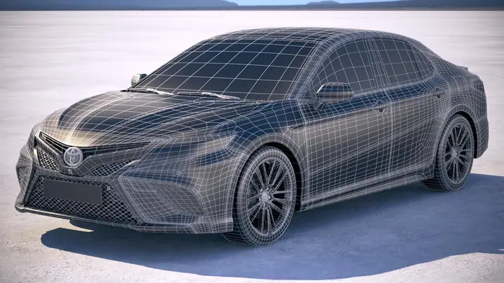 Free3d Toyota Camry Se 2018 8719
