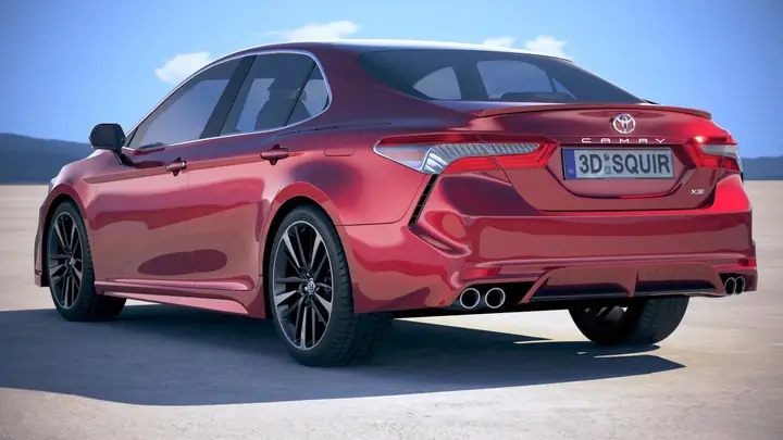 Free3d Toyota Camry Se 2018 8719