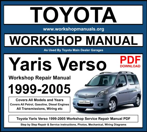 Fuel Toyota Yaris Verso S Pdf