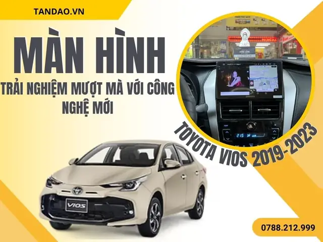Gắn Thẻ Nhớ Cho Toyota Vios 2019