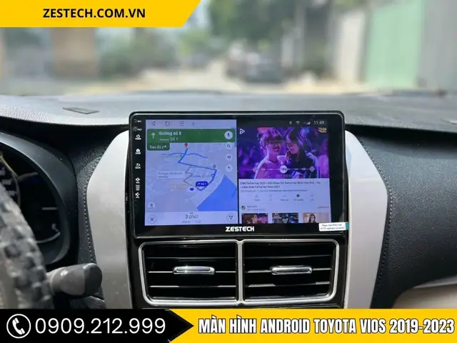 Gắn Thẻ Nhớ Cho Toyota Vios 2019