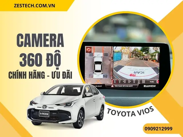 Gắn Thẻ Nhớ Cho Toyota Vios
