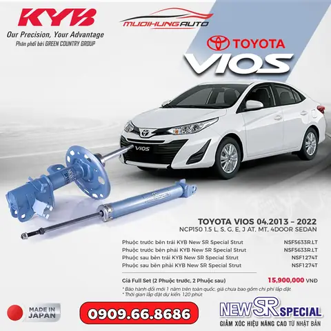 Giá Giảm Xóc Xe Toyota Vios