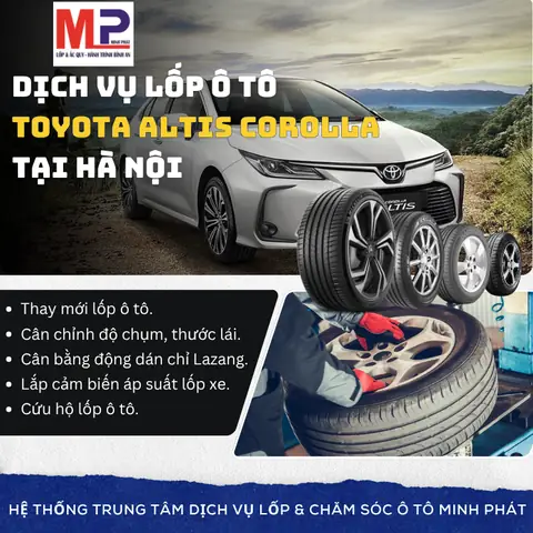 Giá Lốp Xe Toyota Corolla Altis 1.8 195 65r15