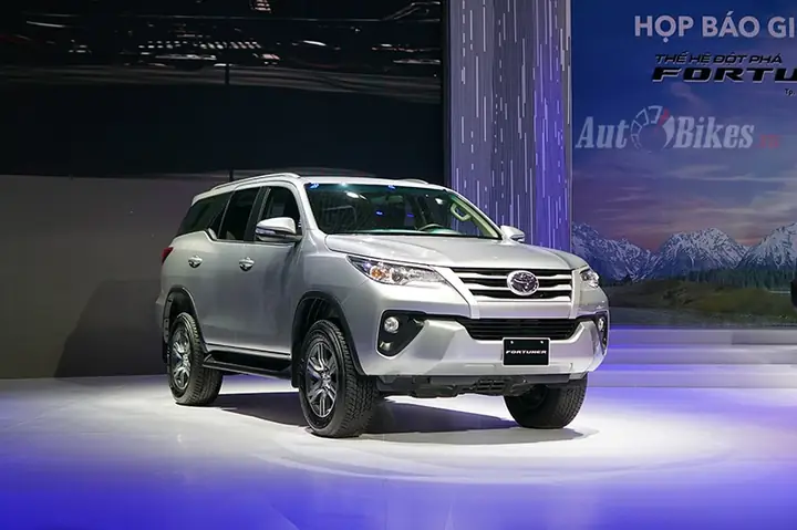 Giá Toyota Fotuner 2017 Tại Việt Nam