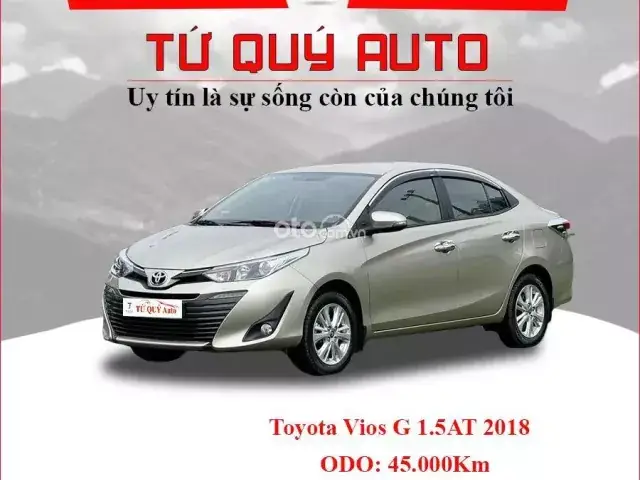 Giá Toyota Vios 2018 1.5g Cvt Giá Toyota Vios 2018 1.5g Cvt