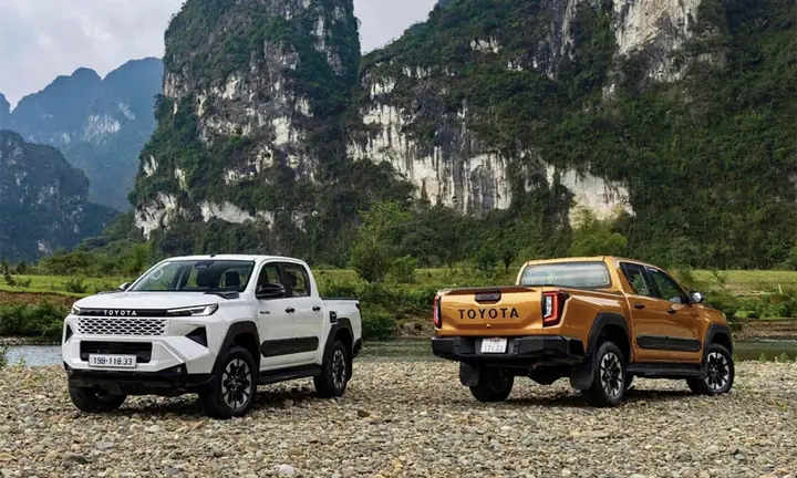Giá Xe Ô Tô Toyota Tải Pickup Cabun Kép Giá Xe Ô Tô Toyota Tải Pickup Cabun Kép