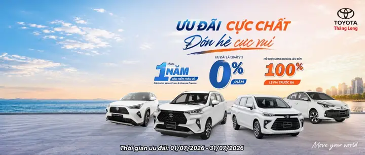 Gia Xe Oto Toyota Thăng Long