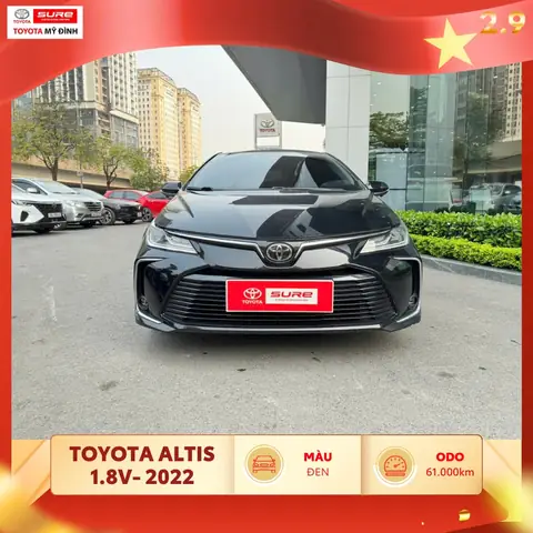 Gia Xe Toyota Corolla Altis Cu Va Moi My Dinh