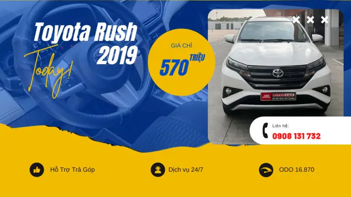 Gia Xe Toyota Rush Da Qua Su Dung