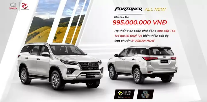 Giá Xe Toyota Tháng 1 2020