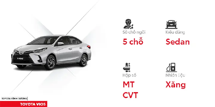 Giá Xe Toyota Vios Bình Dương