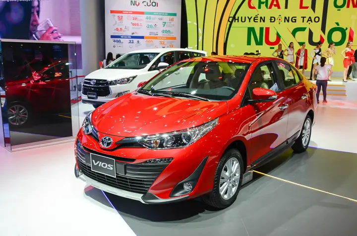Gia Xe Toyota Vios Thang 8.2019