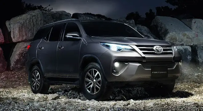 Giaá Xe Hãng Toyota Tháng 11 Năm 2017