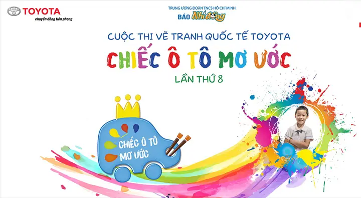 Giaỉ Vẽ Tranh Toyota Lần 8 2019