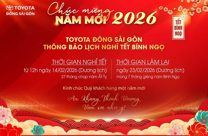 Gio Lam Viec Hang Toyota Dong Sai Gon