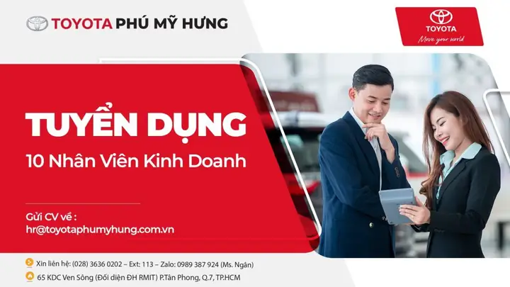 Gio Lam Viec Tai Toyota Phu My Hung