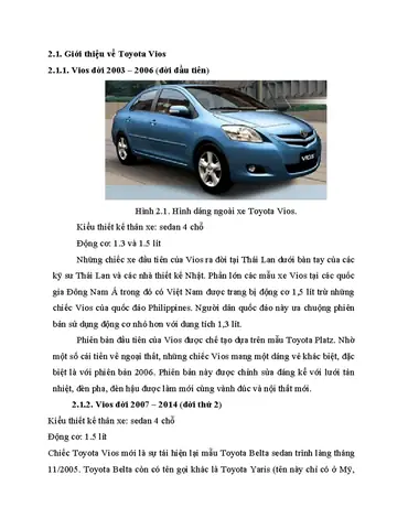 Giới Thiệu Cơ Bản Về Xe Toyota Vios 2014 Giới Thiệu Cơ Bản Về Xe Toyota Vios 2014
