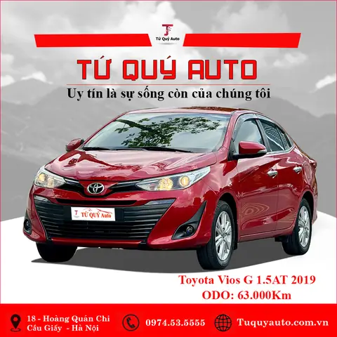 Giới Thiệu Toyota Vios 1.5g Cvt 2019