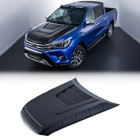 Gloss Black Bonnet Scoop Hood Cover Toyota Hilux Revo Gloss Black Bonnet Scoop Hood Cover Toyota Hilux Revo