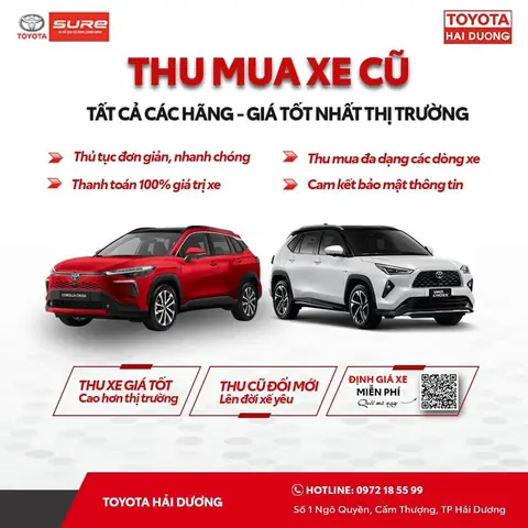 Hãng Toyota Có Mua Xe Cũ Hãng Toyota Có Mua Xe Cũ