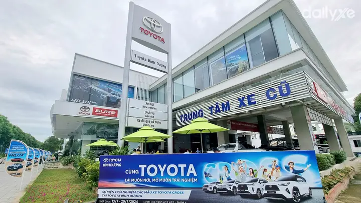 Hãng Toyota Thành Phố Mới Bình Dương