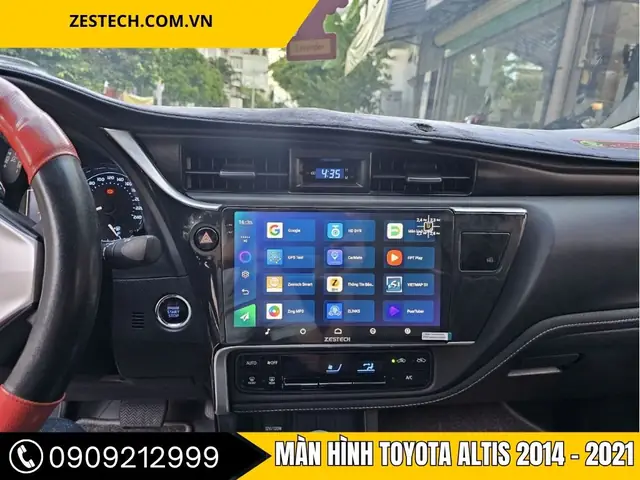 Hệ Thống Giải Tri Trên Toyota Altis 2016 Hệ Thống Giải Tri Trên Toyota Altis 2016