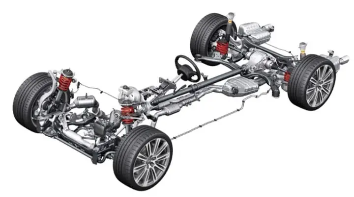 Hệ Thống Khung Gầm Xe Toyota Vios 2019