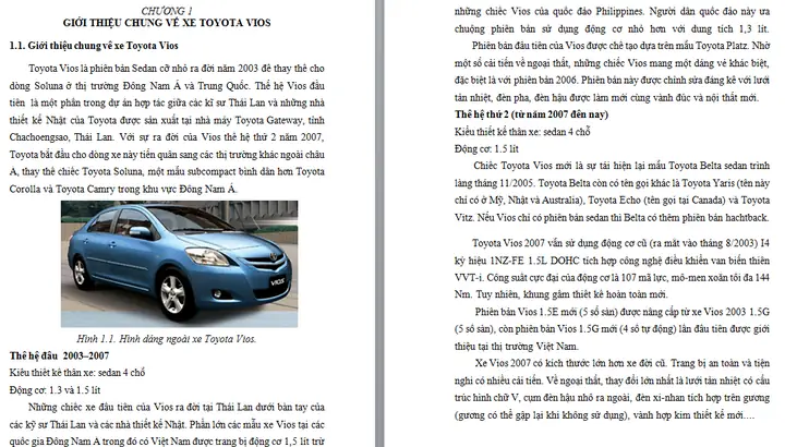 He Thong Lai Toyota Vios Nam 2007 He Thong Lai Toyota Vios Nam 2007