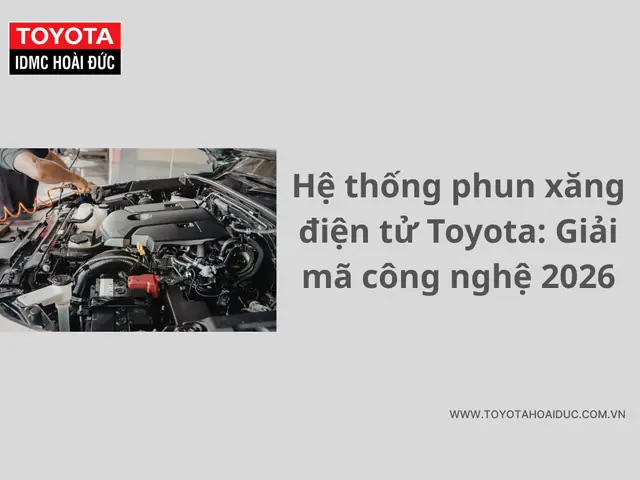 Hệ Thống Phun Xăng Điện Tử Toyota Hệ Thống Phun Xăng Điện Tử Toyota