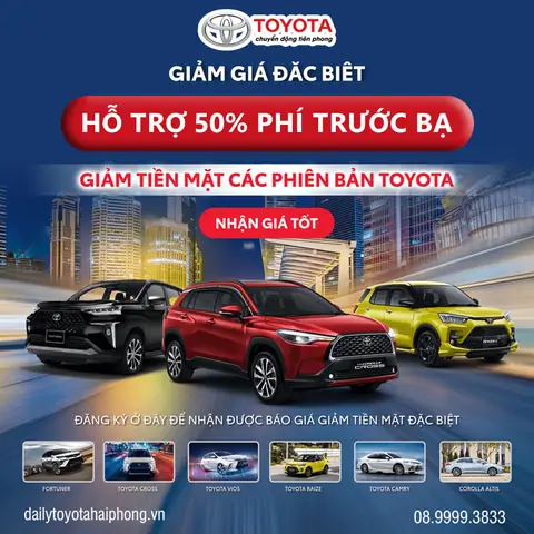 Ho Tro Phí Trước Bạ Toyota Corolla Altis