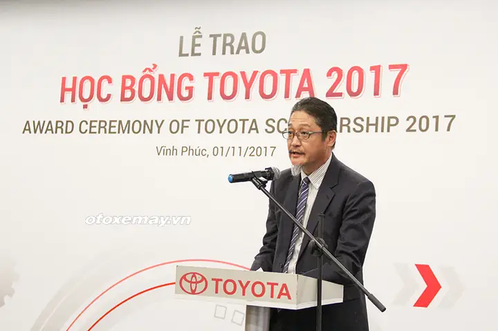 Học Bổng Toyota 2017 Trao Tại Cn Tân Tạo