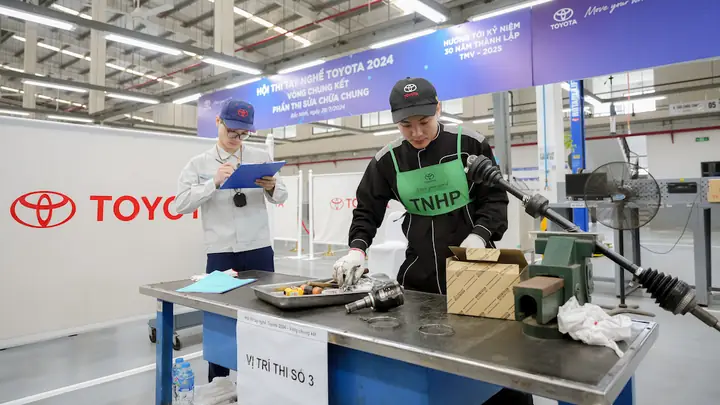 Hội Thi Tay Nghề Quốc Gia Toyota Hội Thi Tay Nghề Quốc Gia Toyota