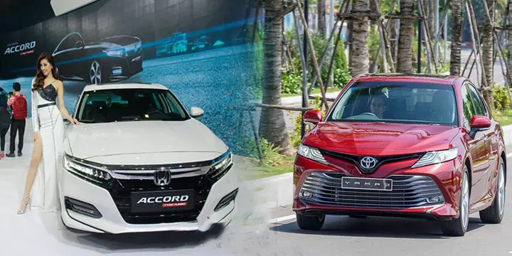 Honda Accord 2019 Và Toyota Camry 2019