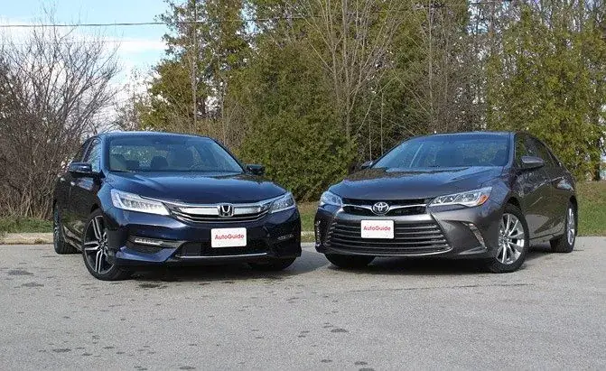 Honda Accord Или Toyota Camry 2016