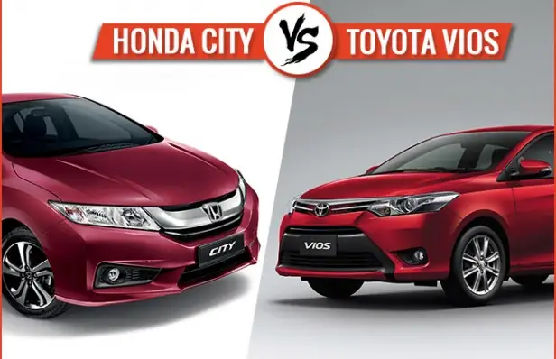 Honda City Va Toyota Vios 2016