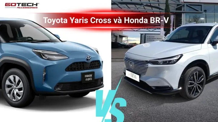Honda Civic Và Một Chiếc Toyota Yaris