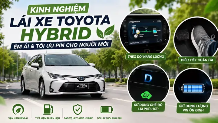 Hướng Dẫn Vận Hành Xe Toyota Vios 2019