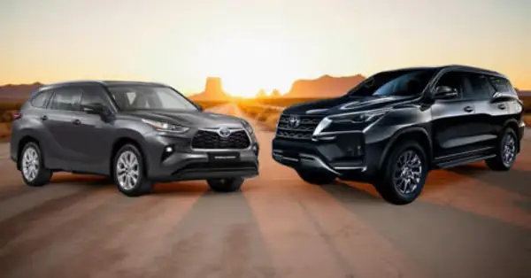 Is Toyota Fortuner Same As Highlander Is Toyota Fortuner Same As Highlander