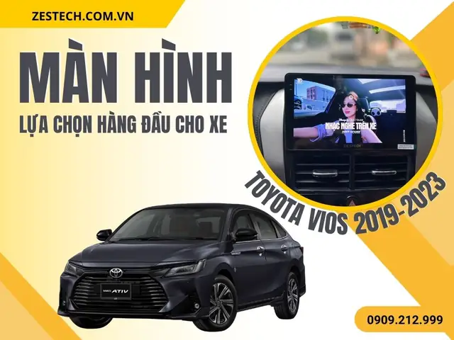 Kết Nối Android Auto Cho Xe Toyota Vios 2019