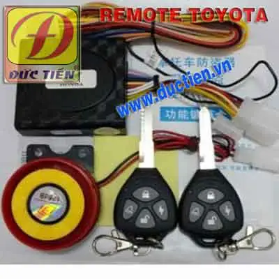 Khóa Chống Trộm Chìa Remote Toyota Tại Huế