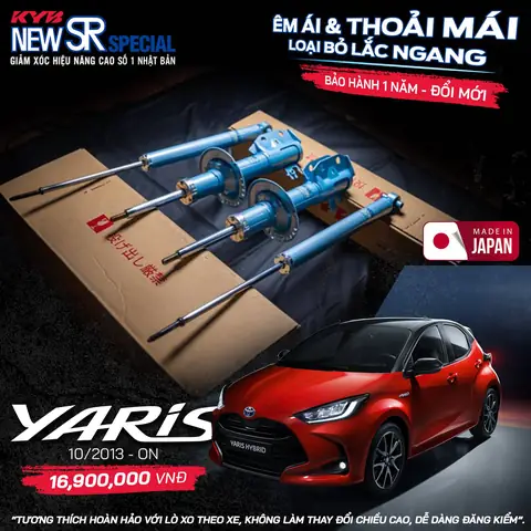 Khung Xe Goa Trên Toyota Yaris 2018