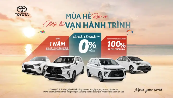 Khuyen Mai Xe Toyota Thang 5