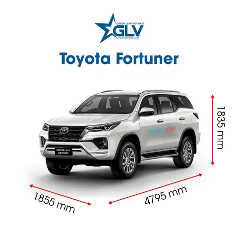 Kích Thước Mui Xe Toyota 7 Chỗ