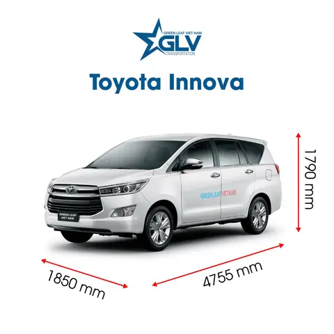 Kích Thước Xe 9 Chỗ Toyota