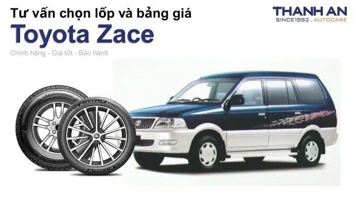 Kich Thuoc Xe Toyota Zace 2004