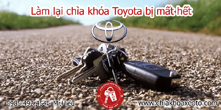 Làm Lại Chìa Khoá Xe Toyota Vios