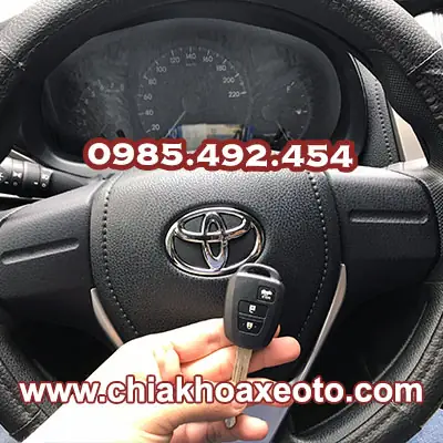 Làm Lại Chìa Khoá Xe Toyota Vios 2019 Làm Lại Chìa Khoá Xe Toyota Vios 2019