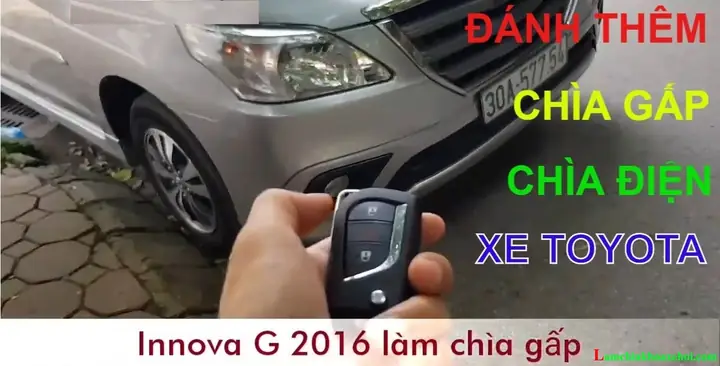 Làm Thêm Chìa Điều Khiển Toyota Làm Thêm Chìa Điều Khiển Toyota
