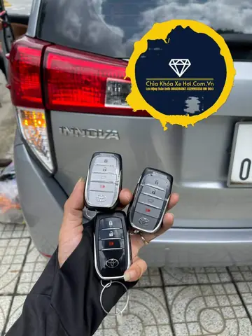 Làm Thêm Chìa Điều Khiển Toyota